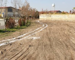 دیوارکشی محوطه