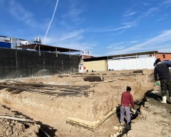 کندهکاری زمین کندهکاری زمین جهت اجرای فنداسیون زمین