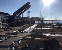 مرحله ریختن بتن اصلی مرحله ریختن بتن اصلی جهت اجرای فنداسیون