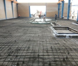 مرحله ریختن بتن مسلح ریختن بتن مسلح